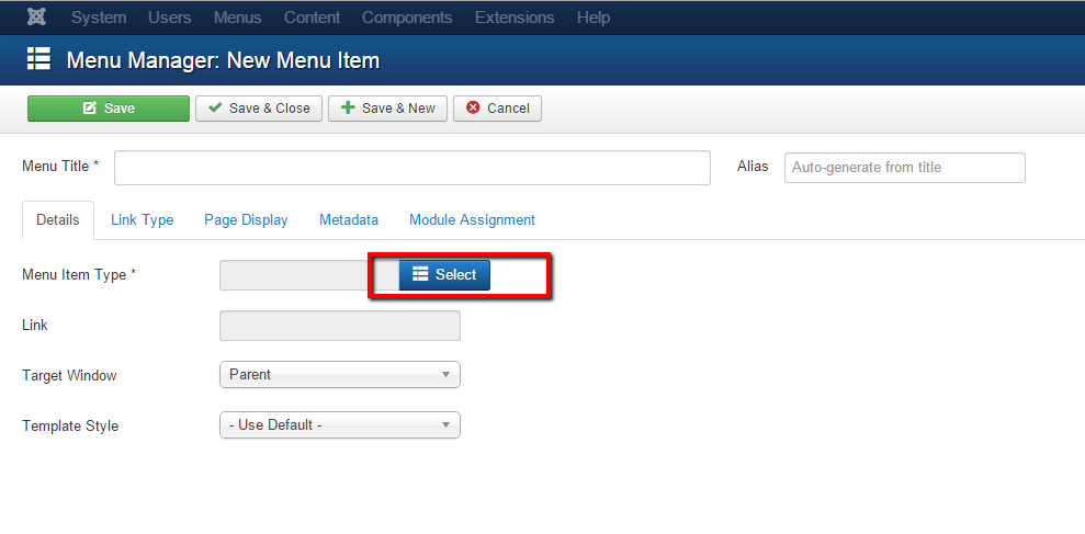 Select