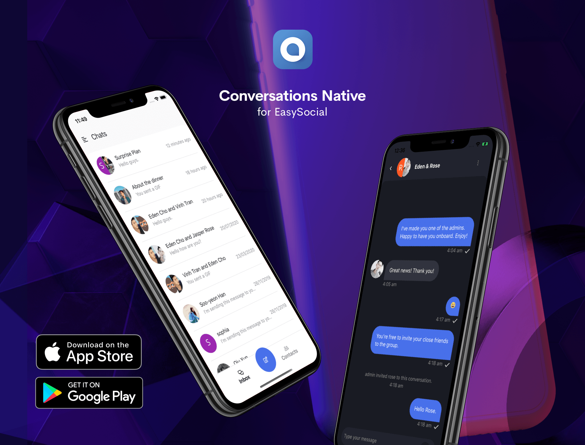 Conversations Native App v1.2 Available Now