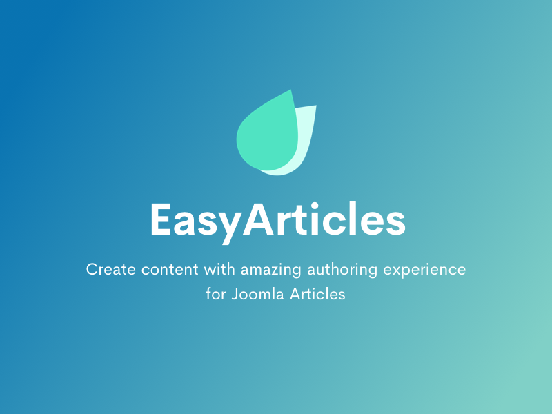 Introducing EasyArticles