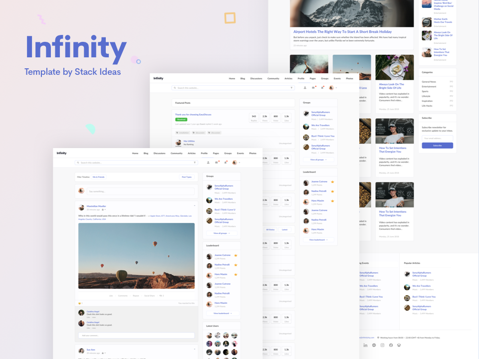 Meet Our Brand New Joomla Template: Infinity
