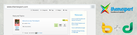Joomla template creator ThemeXpert has a new website