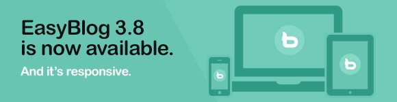 Joomla blogging gets better - EasyBlog 3.8 is out!