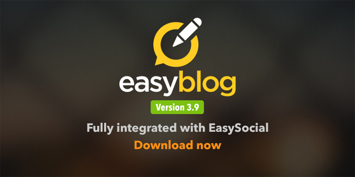 EasyBlog 3.9 released with EasySocial integration