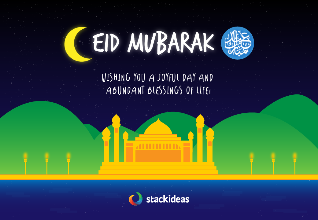 Eid Mubarak from Stack Ideas!