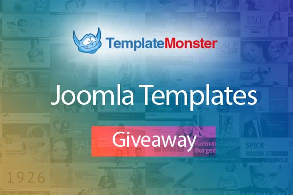Exclusive Giveaway of Three TemplateMonster Joomla Templates