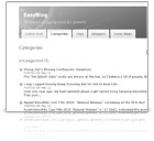 Blog category layout