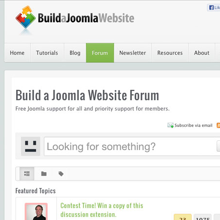 EasyDiscuss - Build A Joomla Website