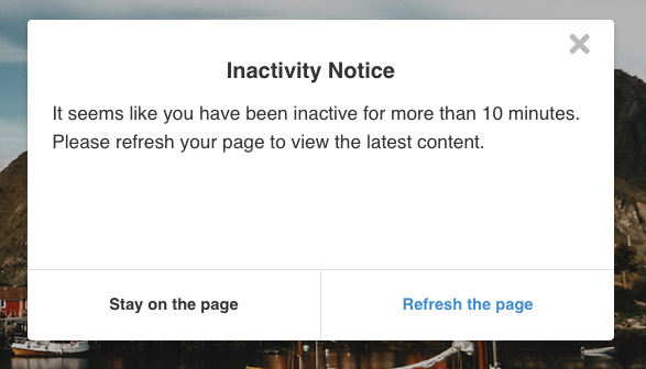 EasySocial - Inactive Notices