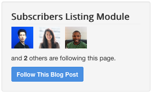 Subscriber Listing Module