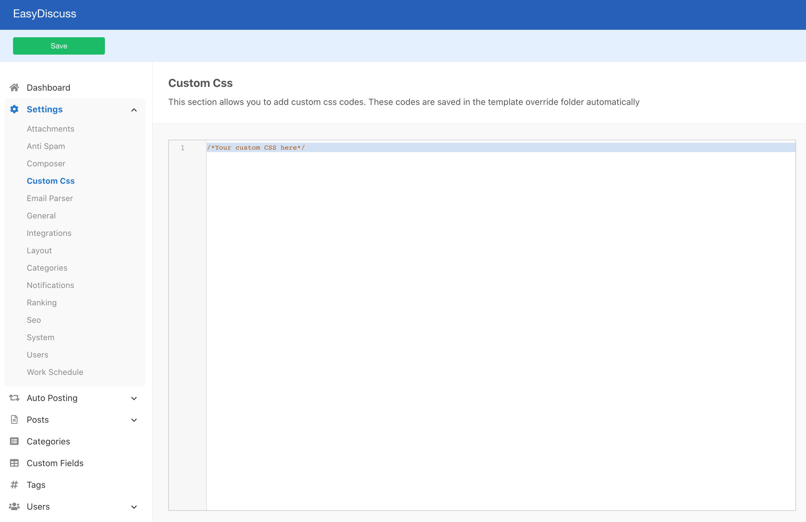 CSS Overrides