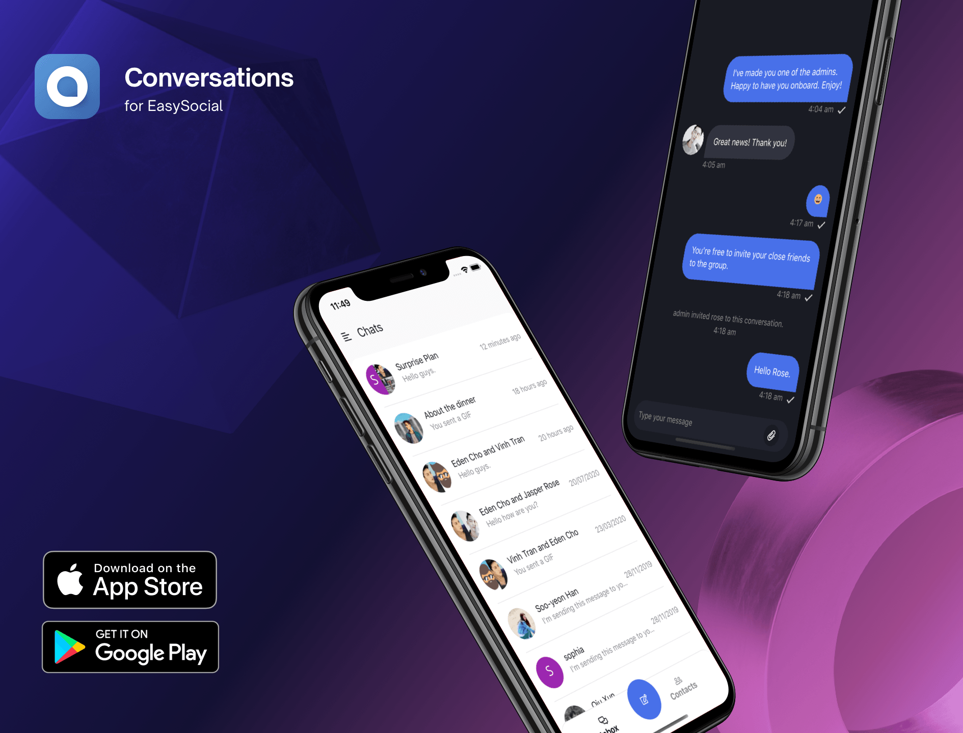 Conversations App v2.1