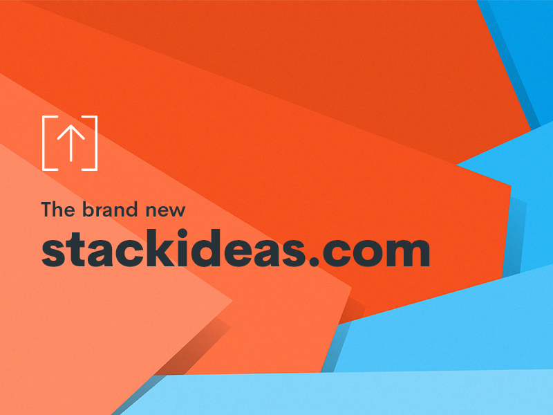 Brand New Look For StackIdeas