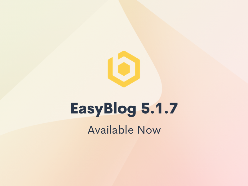 EasyBlog 5.1.7 Update
