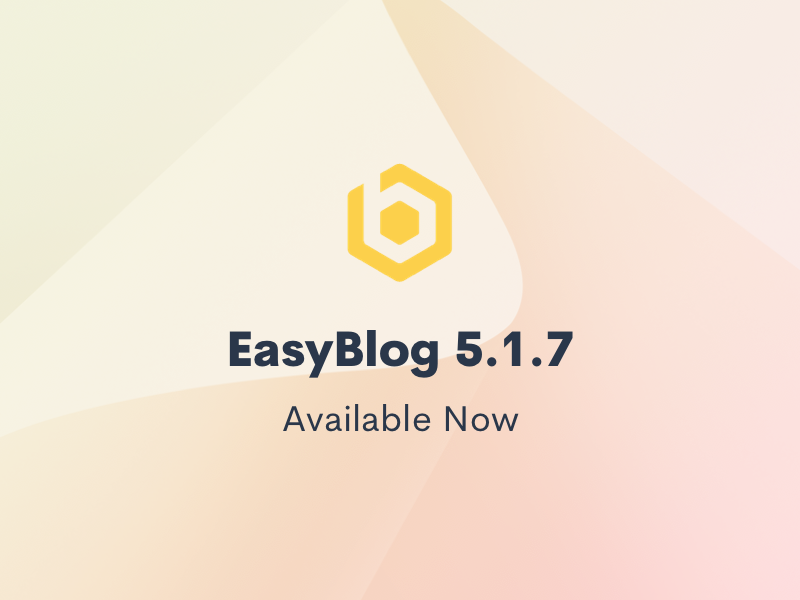 EasyBlog 5.1.7 Update - StackIdeas