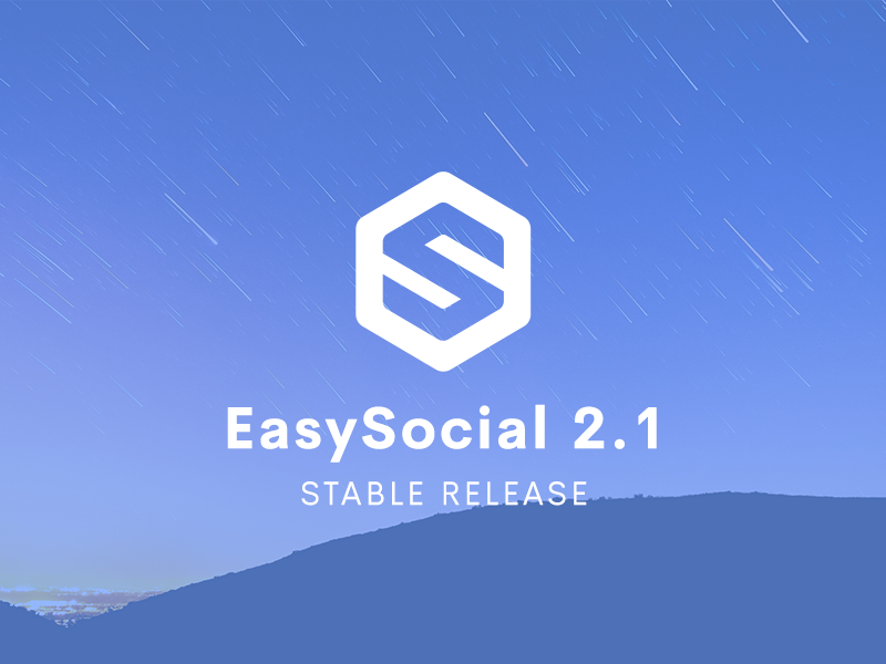 EasySocial 2.1 Available Now