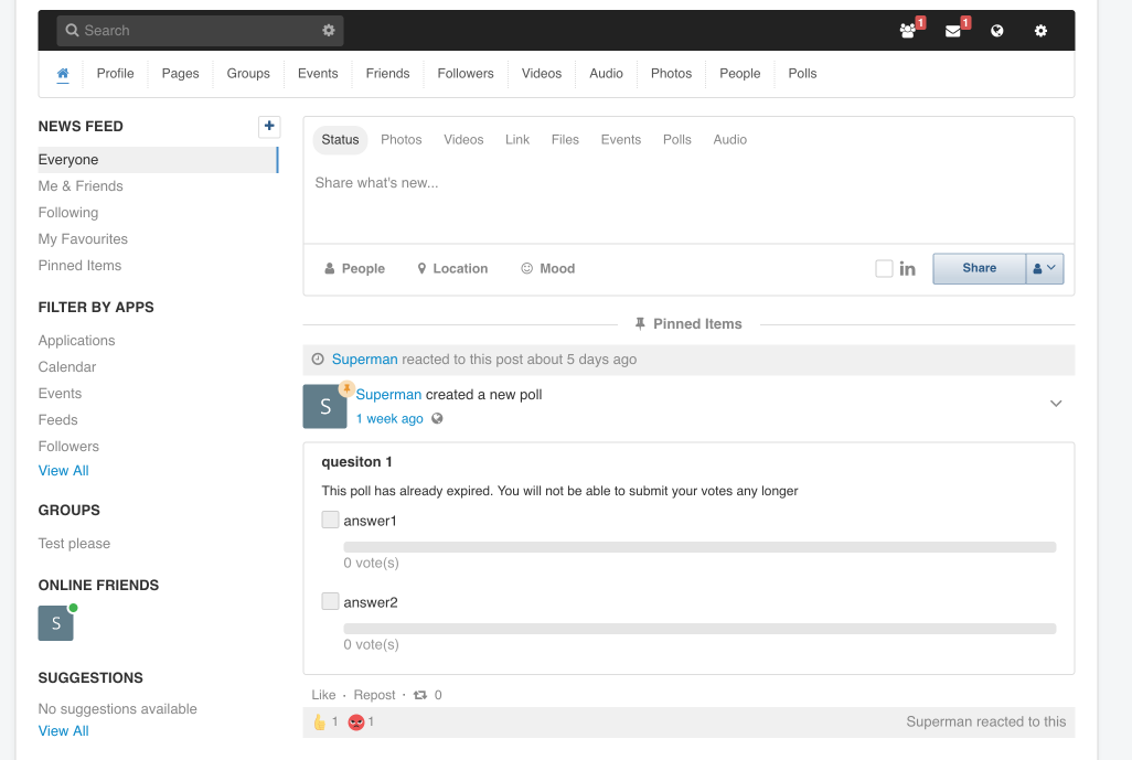 Automatically push status updates to LinkedIn from Joomla