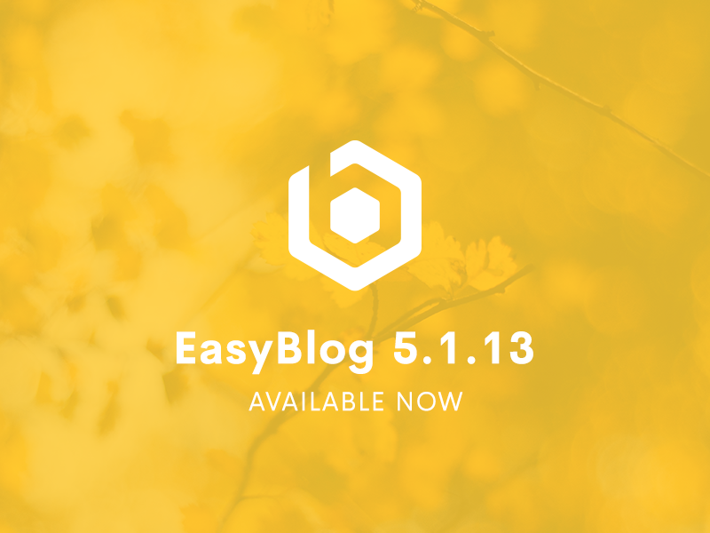 EasyBlog 5.1.13 & EasySocial 2.1 RC2 Released