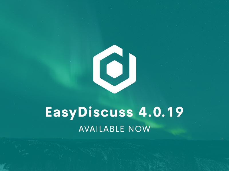 EasyDiscuss 4.0.19 Updates - StackIdeas