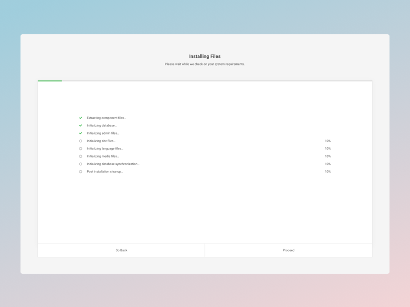 EasyBlog 5.2 installation screen