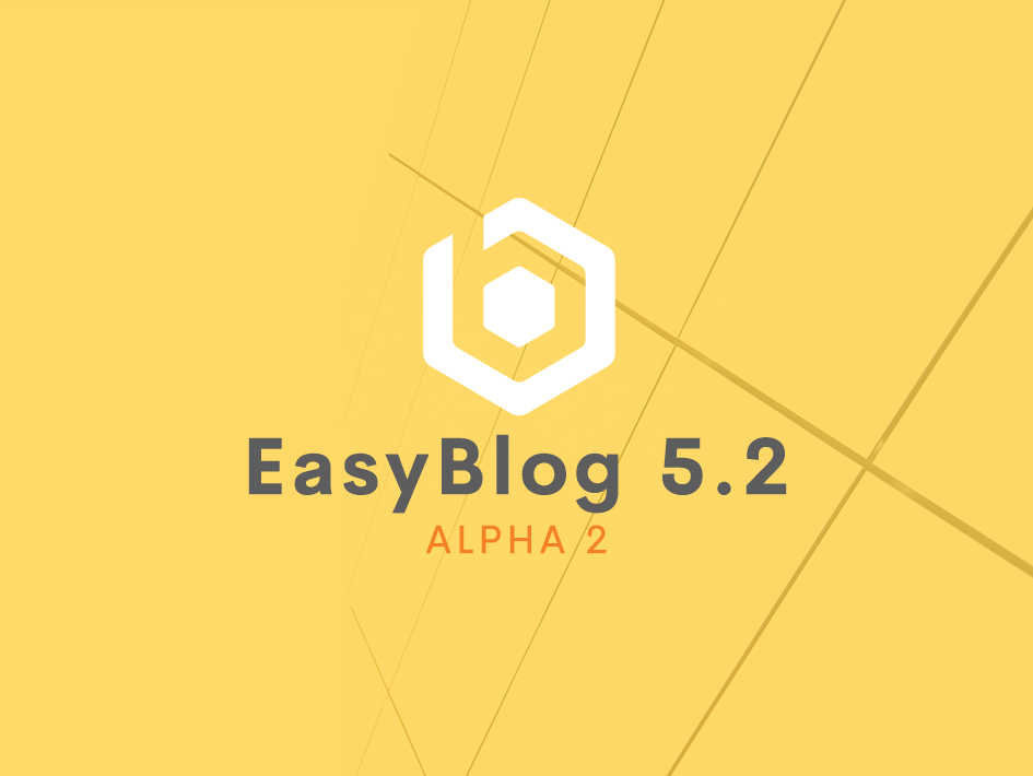 EasyBlog 5.2 Alpha 2