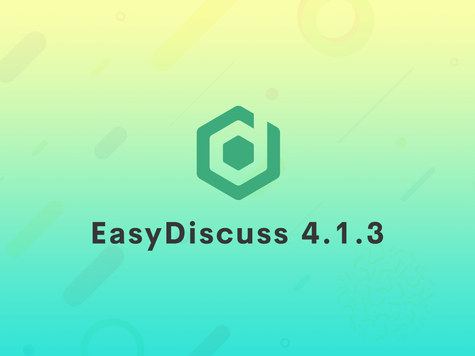 Maintenance Update Available for EasyDiscuss