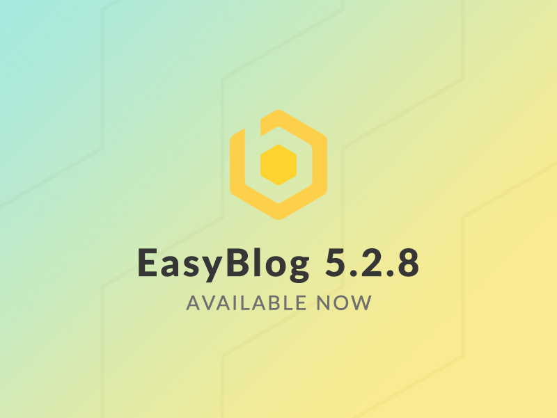 EasyBlog 5.2.8 Update