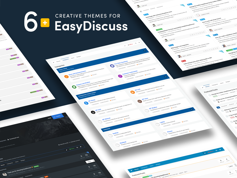 EasyDiscuss Themes by MoMo Theme