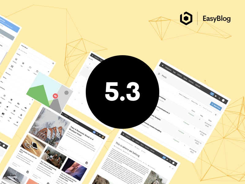 EasyBlog 5.3 Released