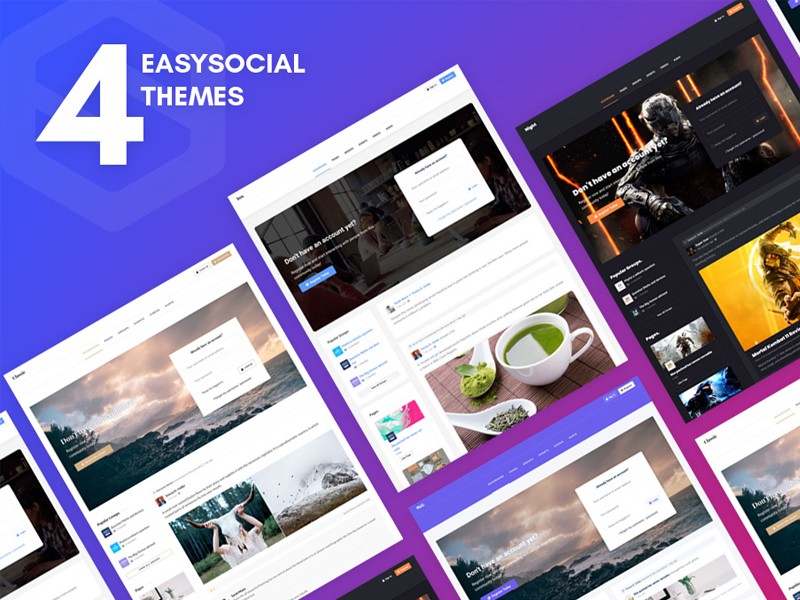 Themes for EasySocial 3.1 by CMSBold - StackIdeas