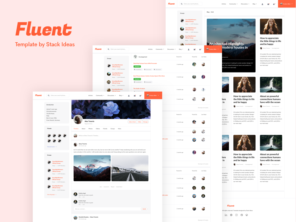 Introducing Our New Joomla Template , Fluent