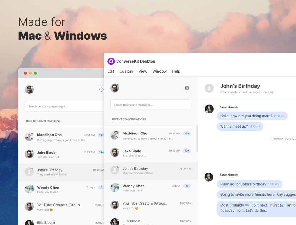 ConverseKit 2.0 & ConverseKit Desktop