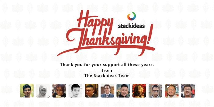 Happy Thanksgiving to all fans of our Joomla extensions