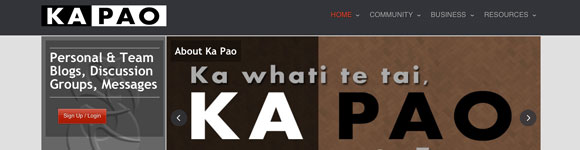 Maori social network site made possible in Joomla