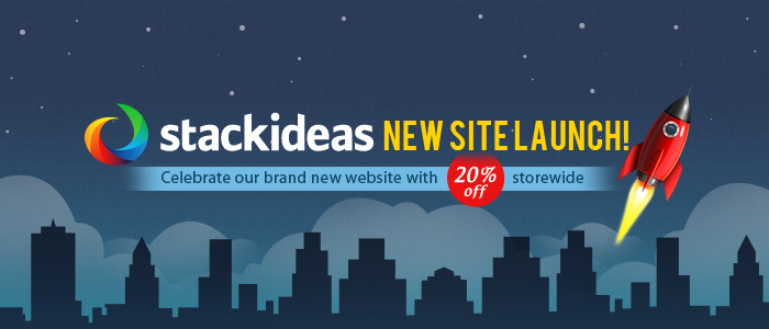 Stack Ideas's Revamped and Relaunched Site.
