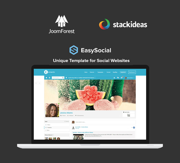 EasySocial and JoomForest Connecto
