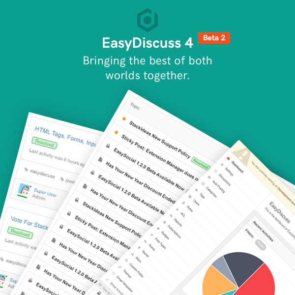 EasyDiscuss 4 Beta 2 - StackIdeas