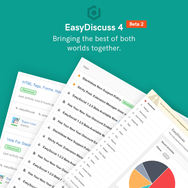 EasyDiscuss 4 Beta 2