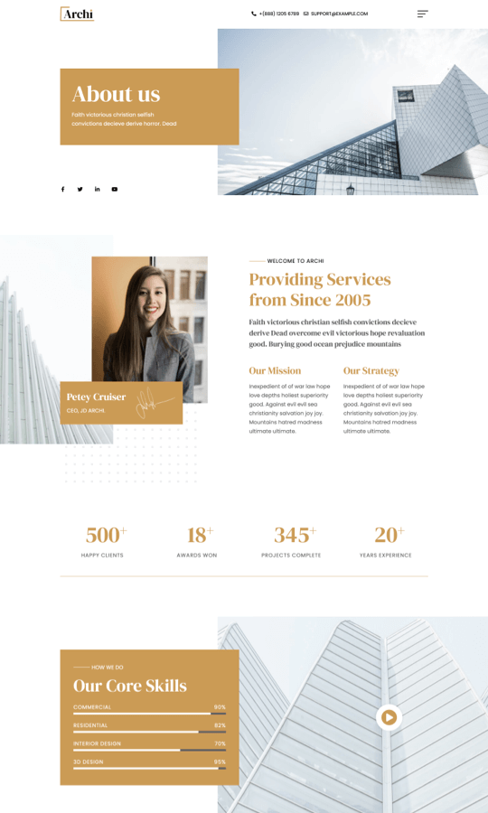 Archi Joomla! Template