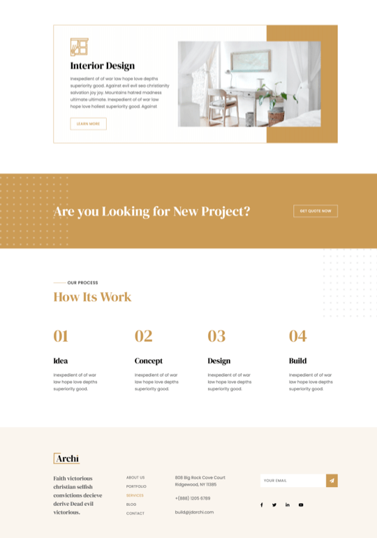 Archi Joomla! Template