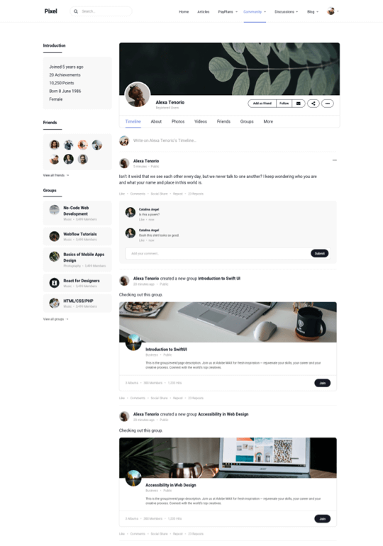 Pixel Joomla! Template