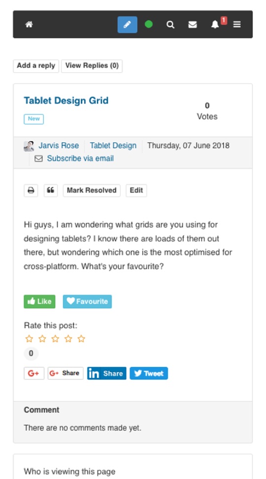 EasyDiscuss Mobile