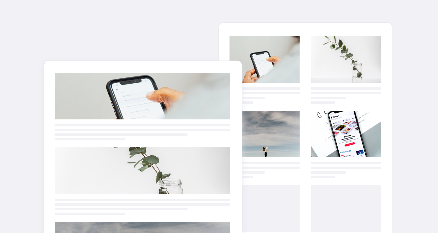 EasyBlog Post Listing Screenshot