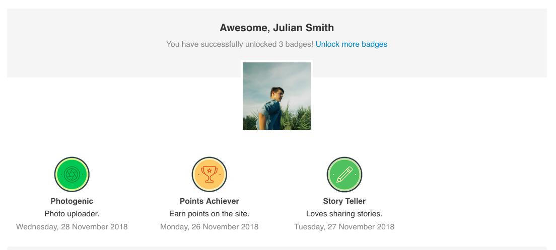 EasySocial - Achievements and Badges