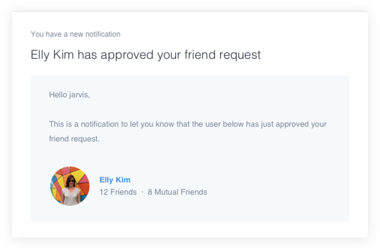 EasySocial - E-mail Notifications