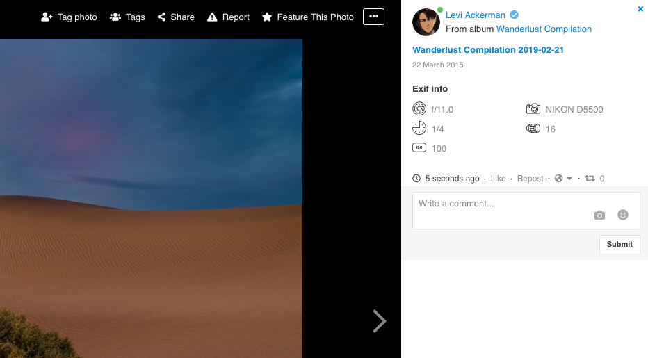 EasySocial - Exif Data