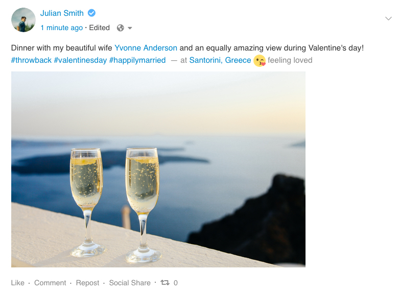 EasySocial - Hashtags & Mentions