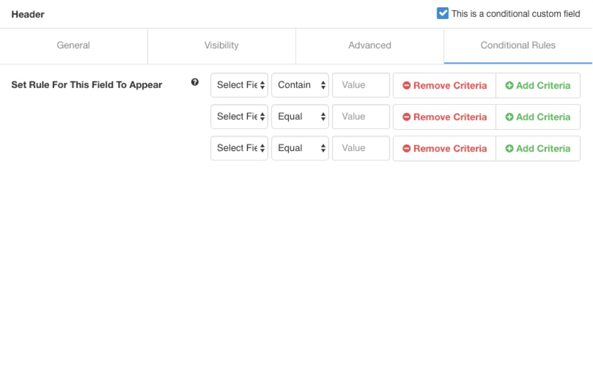 EasySocial - Conditional Custom Fields