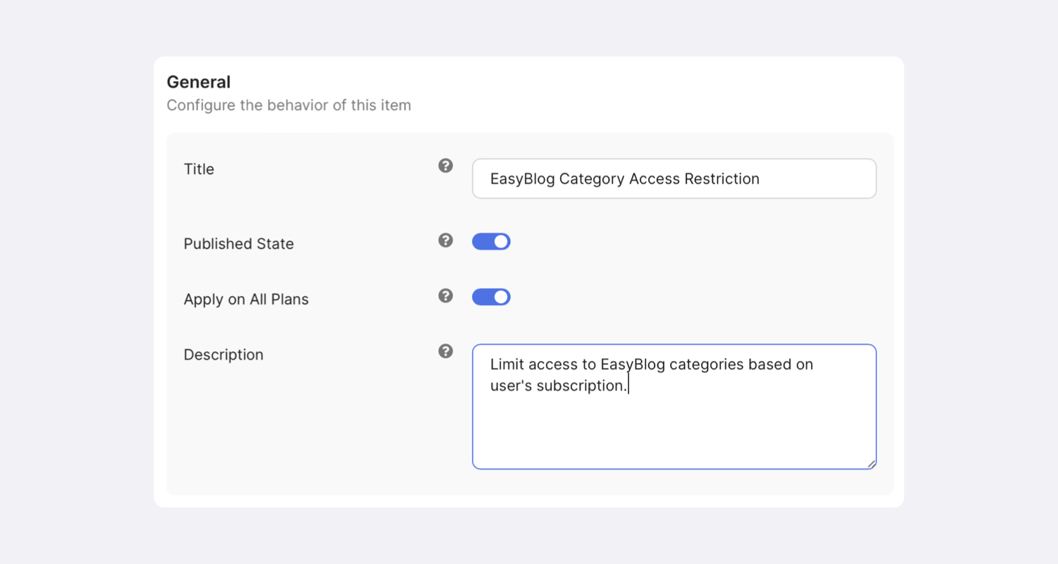 PayPlans Restricted View Screenshot